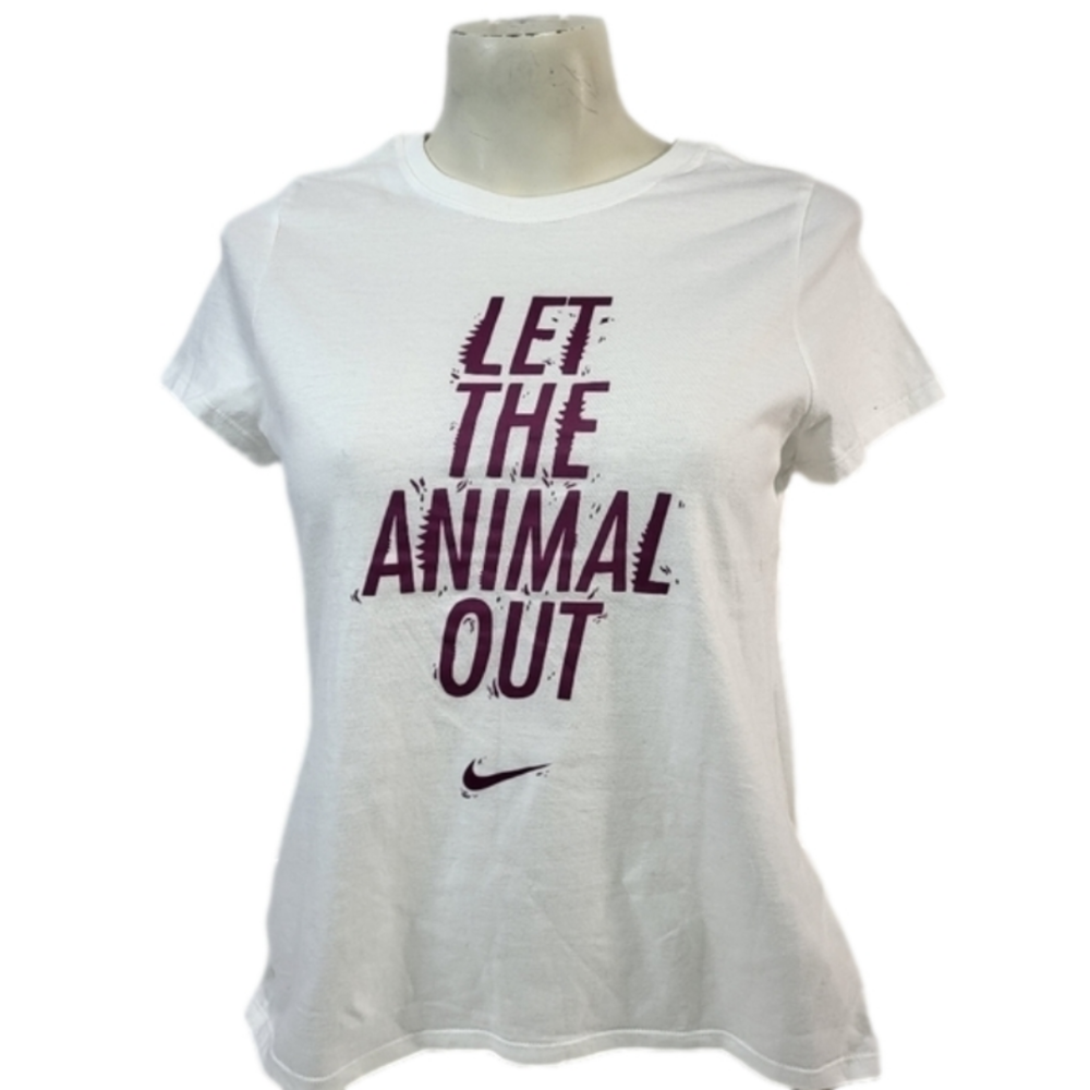 Nike "Let the Animal Out" White T-Shirt